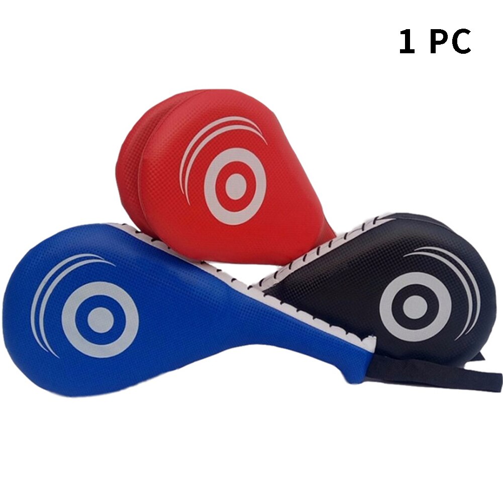 Almohadilla de entrenamiento de Taekwondo para niños, almohadilla de absorción de impacto para entrenamiento de boxeo, Kick Pad MMA de cuero PU, ajustable para Karate Sanda de doble cara
