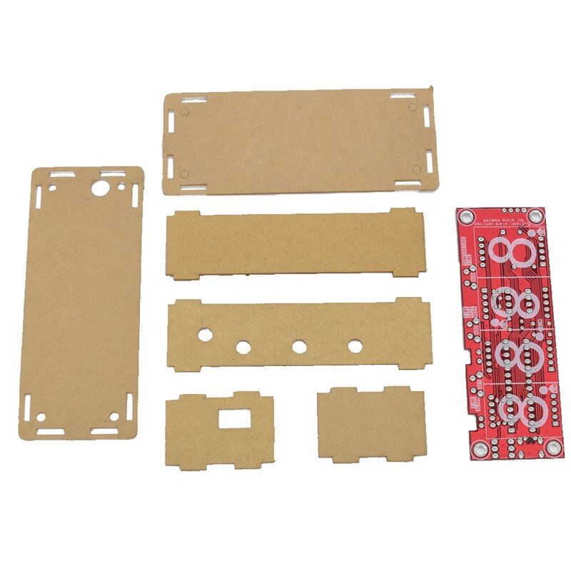 Geekstyle 4Digit Ds1302 Led Display Diy Smart Precision Clock Kit with