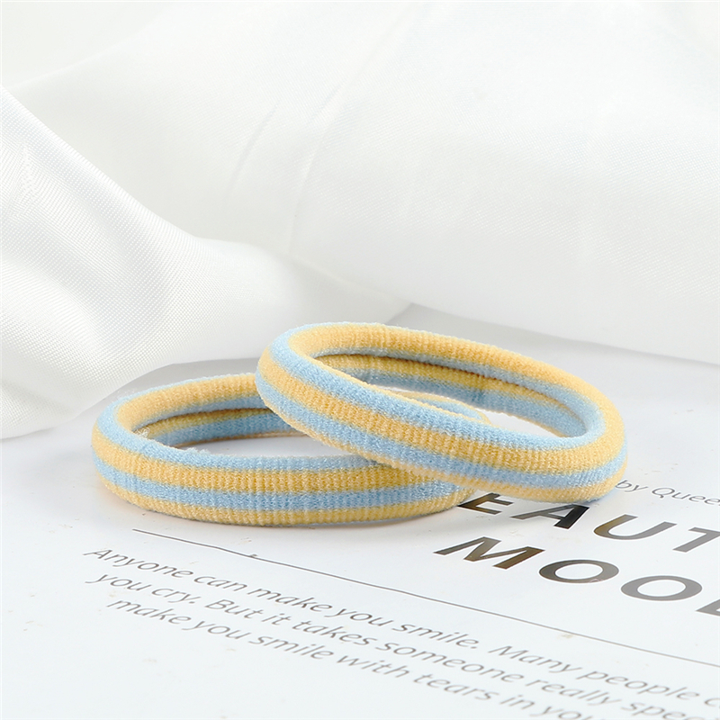 Cinta para el pelo a rayas para niña y mujer, diadema gruesa Morandi de colores, accesorios para el cabello, soporte para el pelo, 10 Uds.: Gris