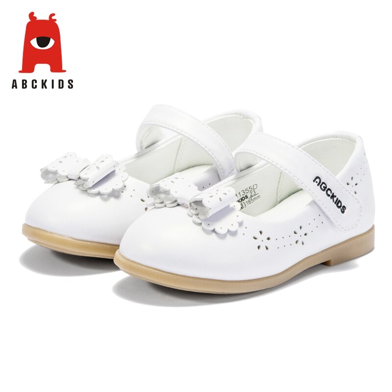ABC KIDS shoes Spring Girl Breathable Anti-Slip Hollow Bowknot Casual Walking Shoes Sneakers Soft Soled