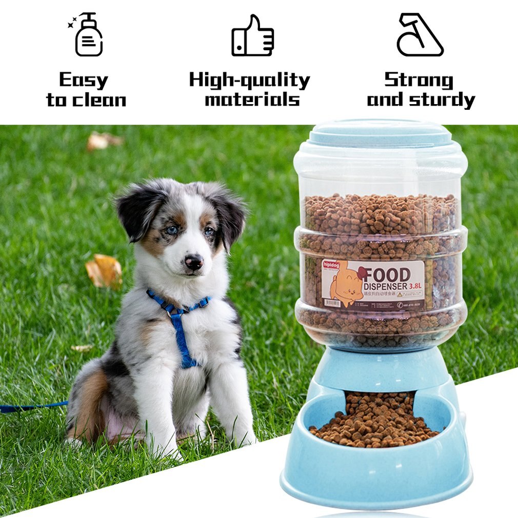 3.8L Huisdier Automatische Feeder Hond Kat Drinken Kom Voor Hond Drinkwater Kat Voeden Grote Capaciteit Dispenser Huisdier Kat hond