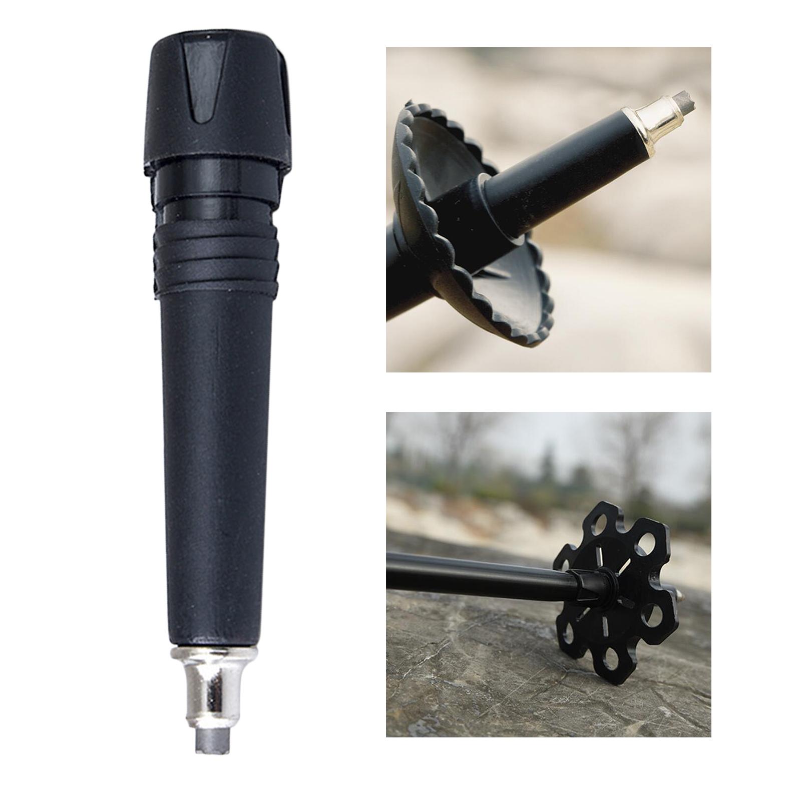 Wandelen Alpenstock Staaf Tip Vervanging Stok Onderdelen Voor Wandelstok Onderdelen: 1 Piece