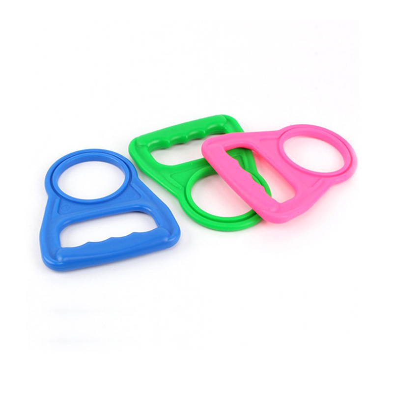 Cubo de plástico con mango para botella de agua, cubo grande grueso de elevación de agua con soporte antideslizante, 5 colores, 1 ud.