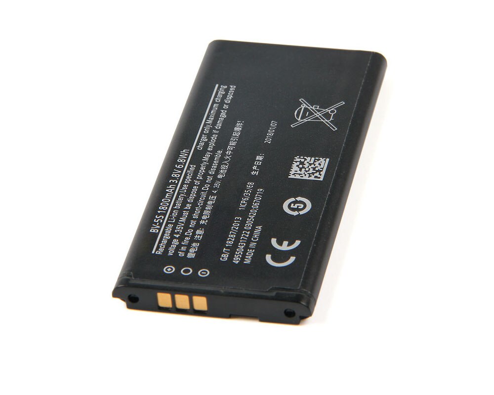 ISUNOO BV5S BV-5S 1800 mah Oplaadbare Li-Ion Batterij Voor Nokia X2/X2DS/RM-1013 BATTERIJ Bateria