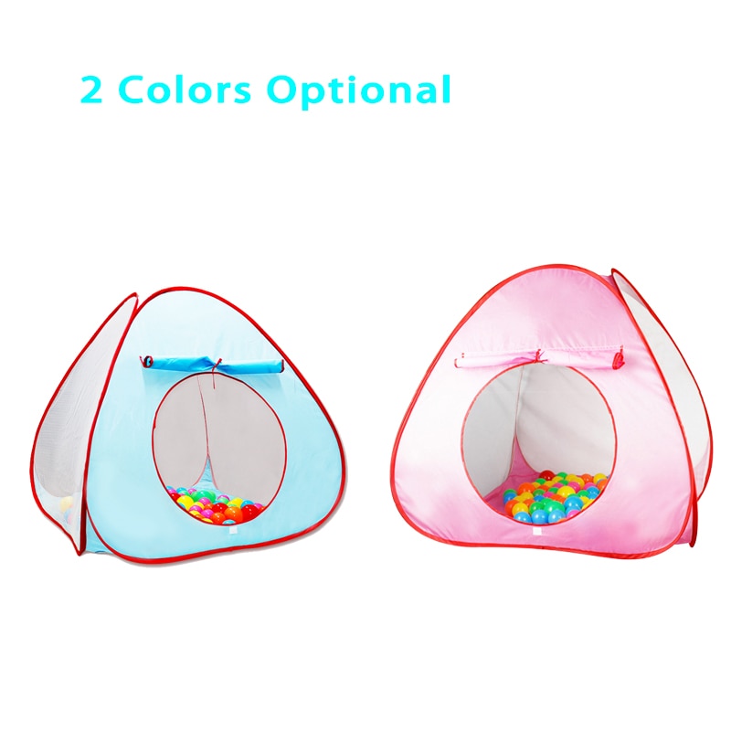 Baby Game Tent Marine Ball Fence Play House Kids Game Mosquito Nets Ball Pits Tunnel Tent For Children Portable Indoor Outdoor