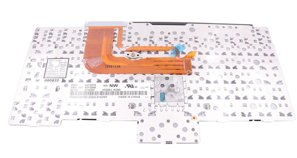 Original European Language QWERTY Layout Keyboard for Lenovo Thinkpad X300 X301 42T3608