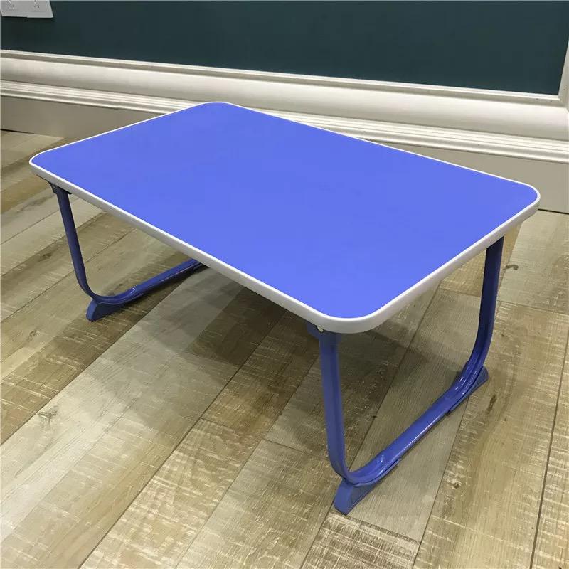 Lazy bed computer desk folding dormitory bed desk simple children home student study desk: Color 4