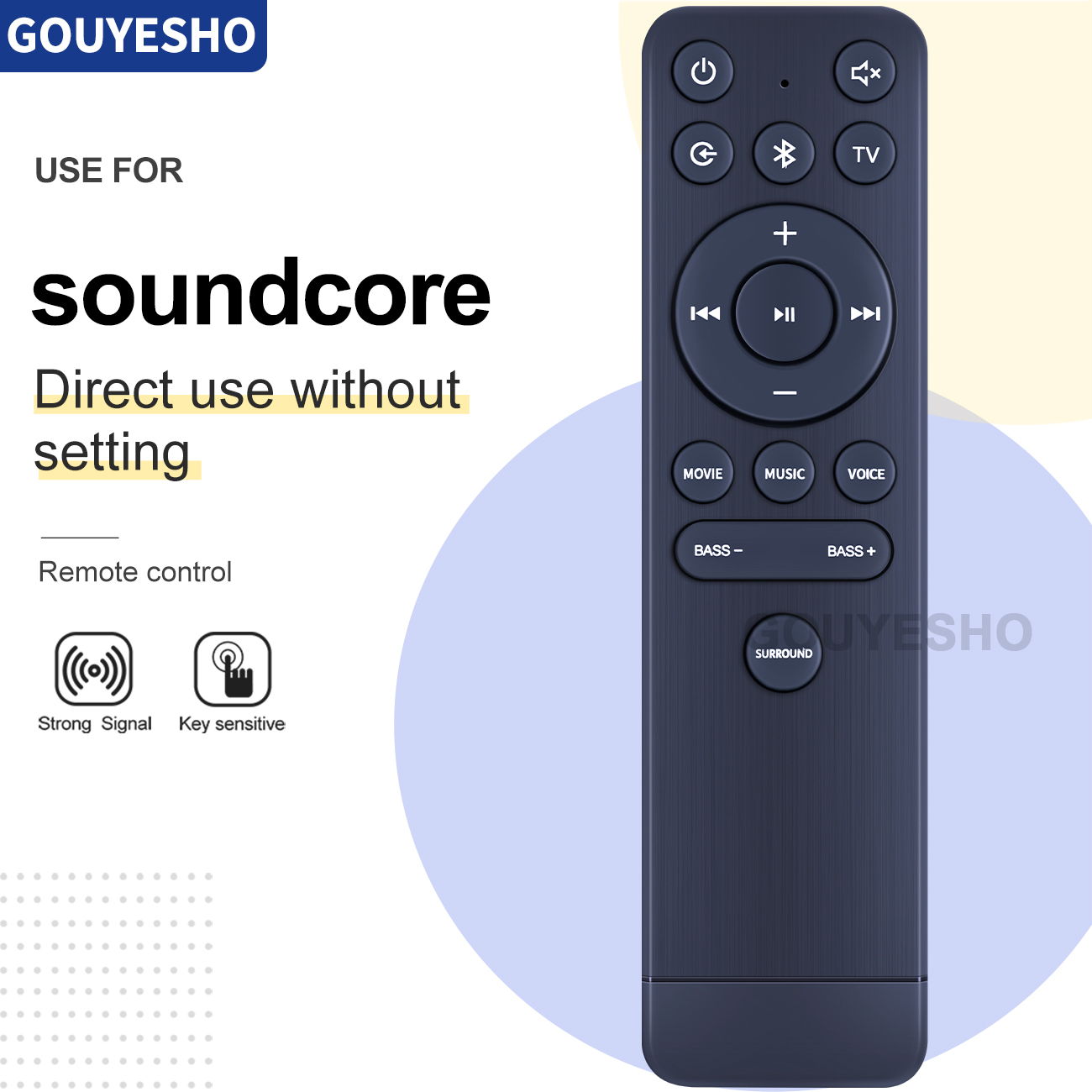 Fjernbetjening til anker soundcore infini pro soundbar