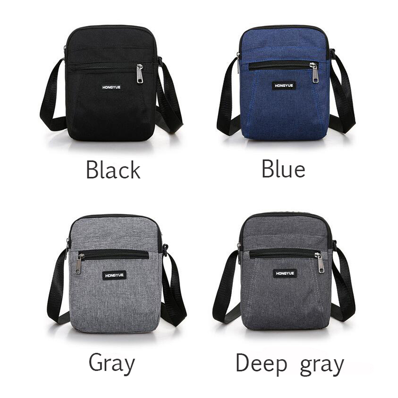 Men's Messenger Bag Crossbody Shoulder Bags Travel Bag Man Purse Small Sling Pack for Work Business