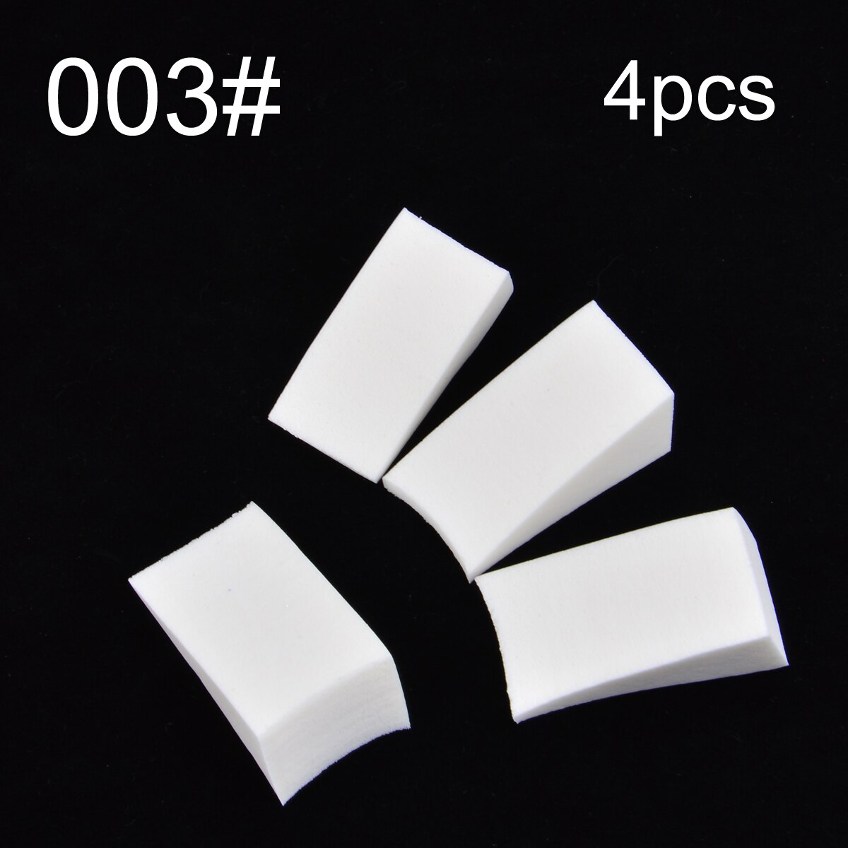 Gradient Nail Soft Sponges Simple DIY Change Color Sponge With Stamper Polish Stamping Manicure Salon: 003