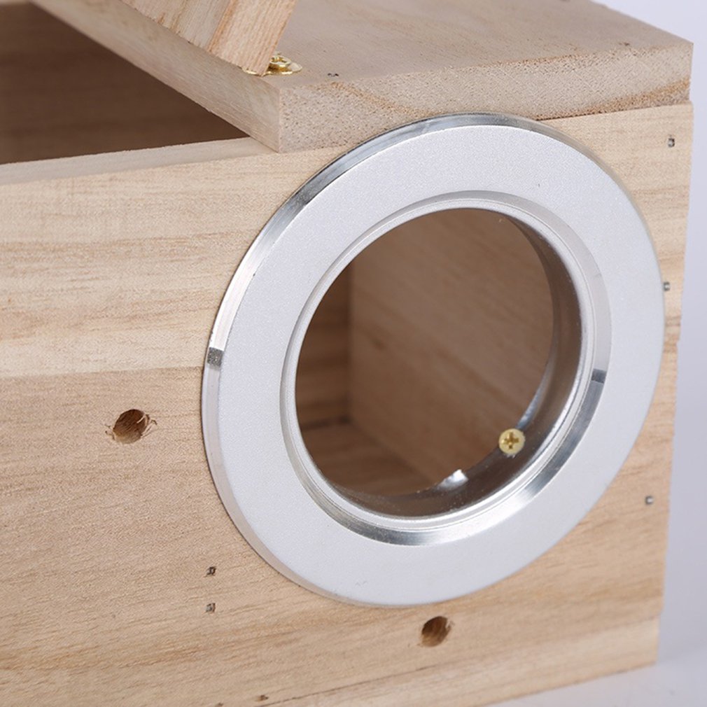 Birds Breeding Box Wooden Parakeet Nesting Box Cage House For Cockatiel Lovebirds Budgie Finch Canary