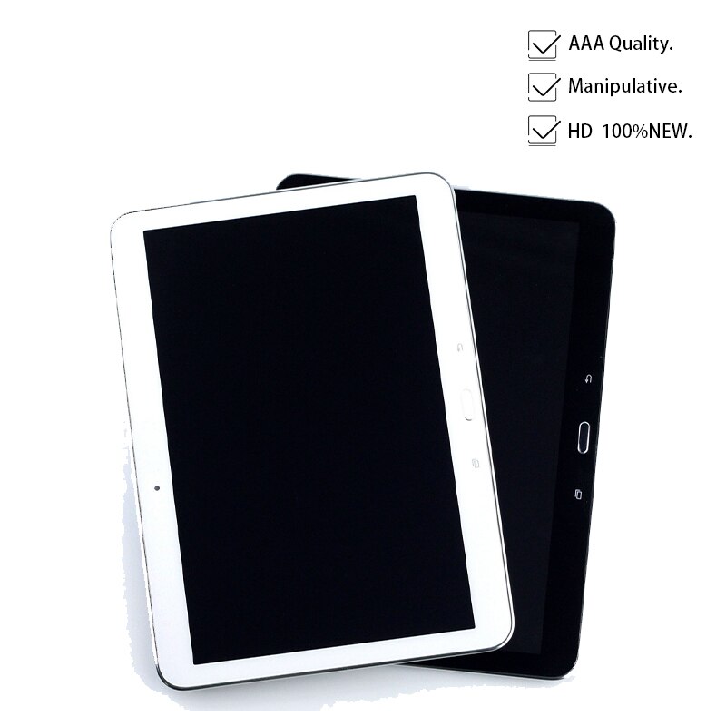 Pantalla LCD Original de 10,1 pulgadas para Samsung Galaxy Tab 4 SM-T530 T535, pantalla táctil, ensamblaje digitalizador de pantalla LCD con marco