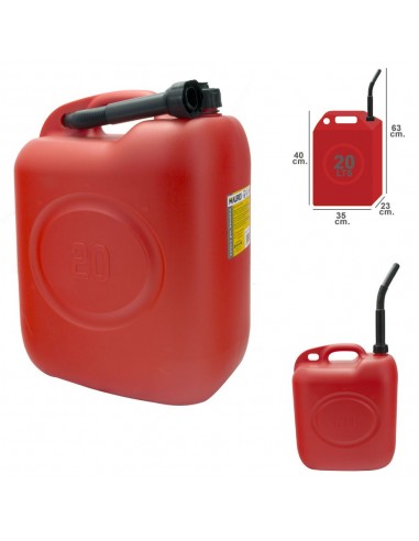 Bidon essence 20 litres homologué