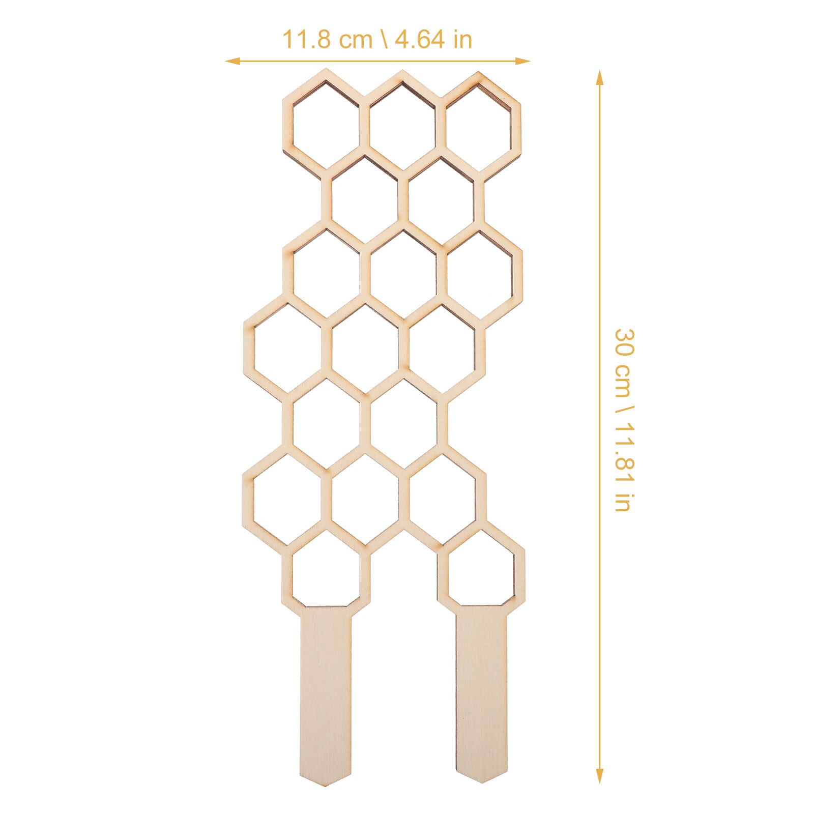 3pcs Wooden Plant Trellis Garden Vine Trellis Outdoor Plant Climbing Supports