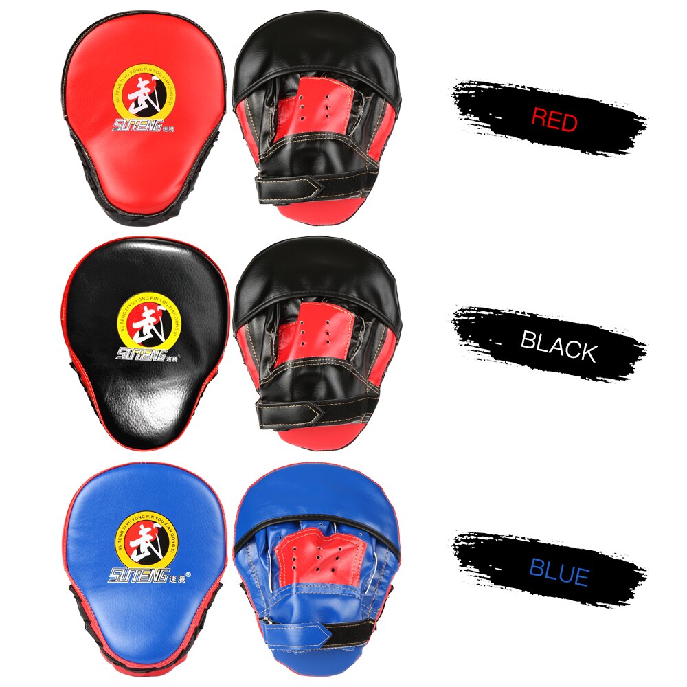 2 pièces Kick boxe gants Pad poinçon cible sac hommes MMA PU karaté Muay Thai lutte libre Sanda entraînement adultes enfants équipement