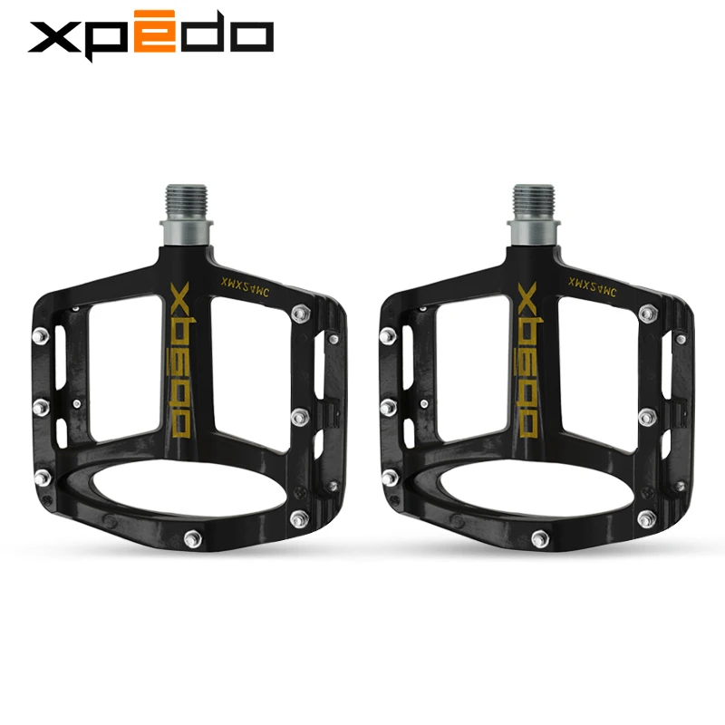 XPEDO XMX24MC Pedal de bicicleta de magnesio 2 rodamientos de cartucho husillo cr-mo pedales de bicicleta de carretera MTB piezas de ciclismo ultraligeras Wellgo: Blanco