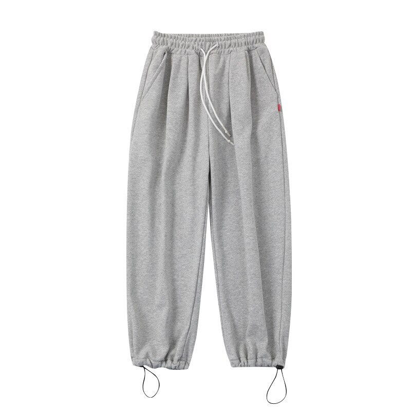 Mannen Sport Broek Hip Hop Harem Joggers Broek Mannelijke Losse Broek Mens Runing Solid Straight Broek Training Joggingbroek