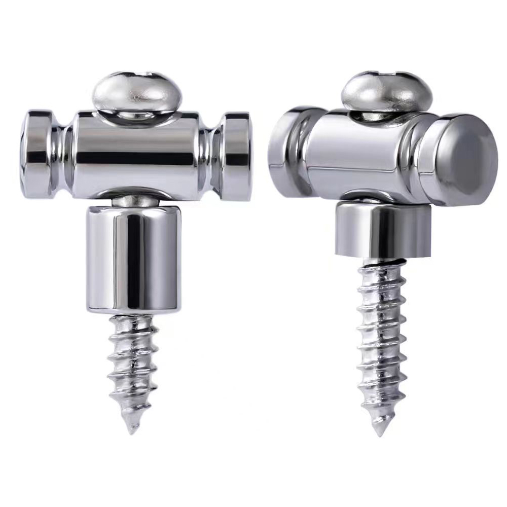 1 Set Roller String Boom Voor Gitaar Elektrische Akoestische Doos Accessoires Chroom/Zwart/Goud: Bordeaux