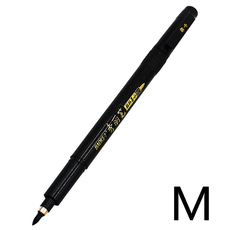 party marker pen decorative brush pen ink calligraphy lettering brush writing marker pen painting art black hand: C