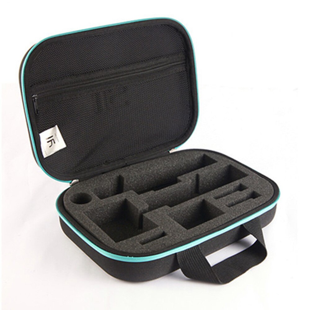 QQT Original portátil Xiaomi Yi funda bolsa para Mi Yi cámara de acción para Gopro Xiaoyi estuche impermeable bolsa de almacenamiento de cámara con caja Pe
