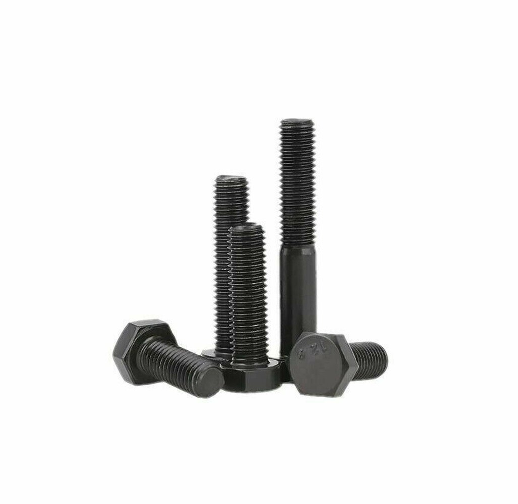 Tornillos/pernos hexagonales exteriores extendidos de acero de aleación de alta resistencia M6 medio hilo
