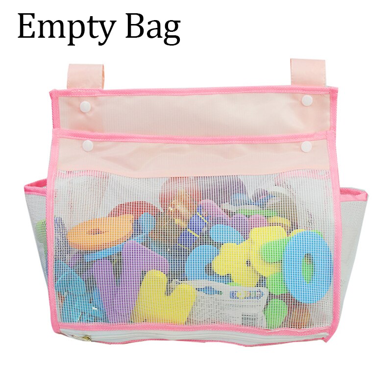 Opknoping Bad Toy Organizer, Extra Grote Opening Badkamer Speelgoed Houder, Grote Capaciteit Bottom Rits Bad Speelgoed Opbergtas