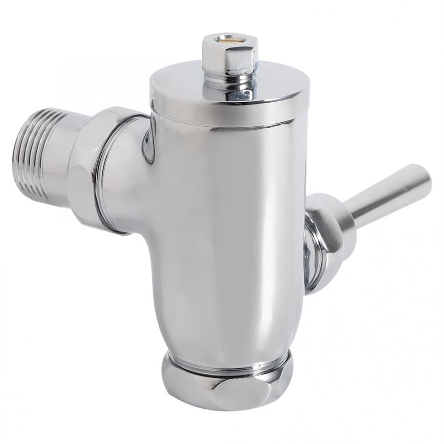 G1in Flush Valves Right Angle Hand Pressing Type Urinal Flush Valves