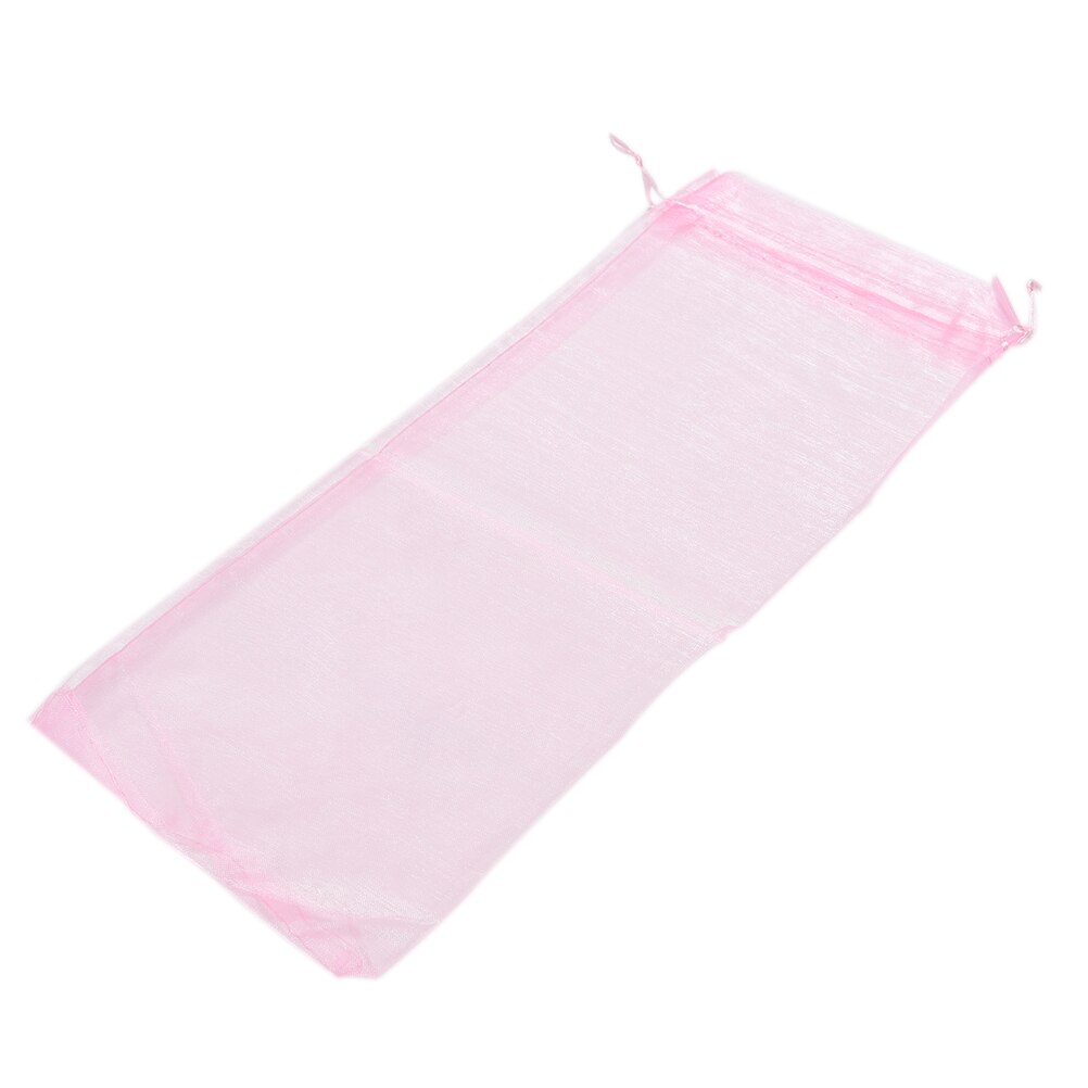 10 stuks organza wijnfleszakken opbergzak voor kerst, bruiloft, feest, verpakking, huisdecoratie, 37 x 15cm: 2