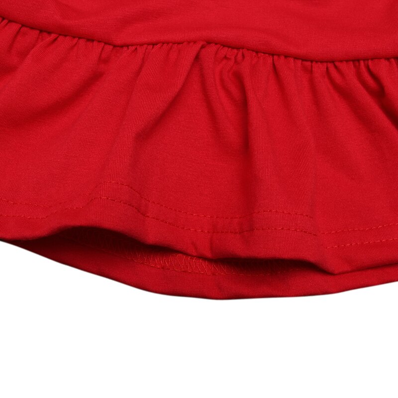 Rorychen-Camiseta de manga larga para niños recién nacidos, ropa cálida de algodón, estilo rojo, 4-24 meses