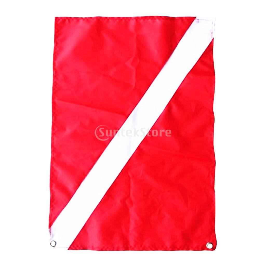 Grande Scuba Diver Down Flag Scuba Diving Free Diving pesca subacquea Snorkeling segnale di sicurezza Marker Banner Boat Flag 70x60 cm