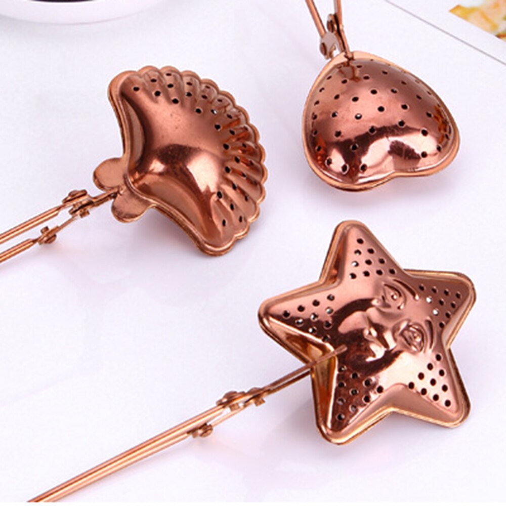 1 PC Herbruikbare Rvs Theezeefje Filters Losse Thee Infusers Spice Diffuser Drinkware Thee Accessoires Keuken Tool