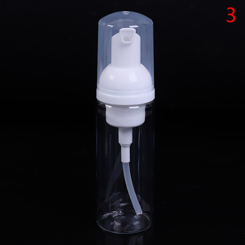 50ml/60ml dispenser tvål skum skumpump flaska resa plast bärbar praktisk flaska tom skum flaska 1pc: 60ml-3