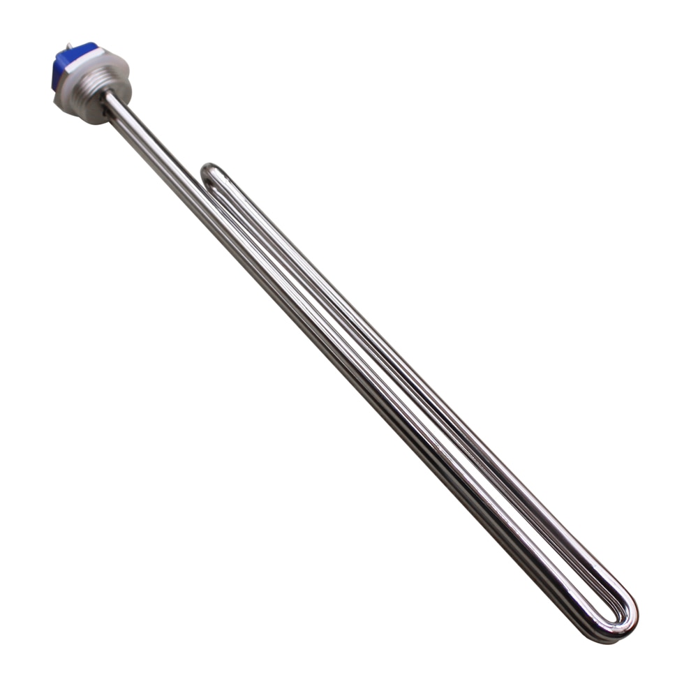 240v 6500w High Wattage Immersion Water Heater Element Foldback Tube Screw In Heater with 1&quot; NPT Thread