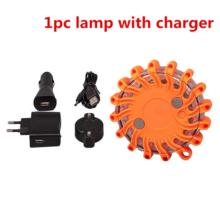 Usb Safety Light USB Rechargeable Magnetic Emergency Lamp LED Flare... – Vicedeal