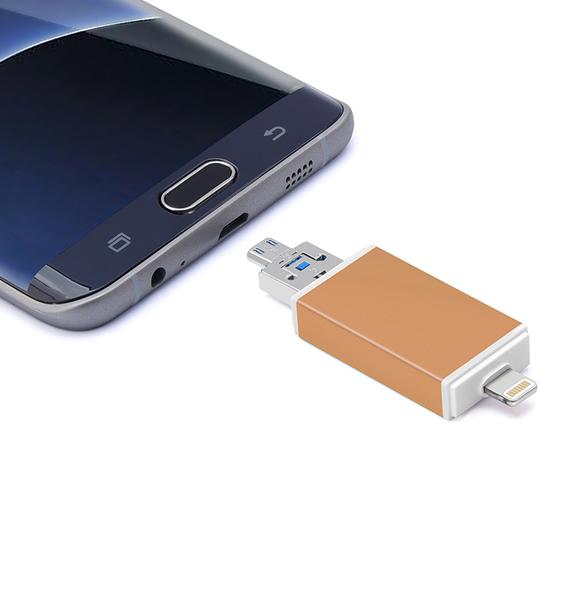 Kaartlezer/Adapter Voor Iphone, Ipad, Android-Voor Microsd/Sd-kaart