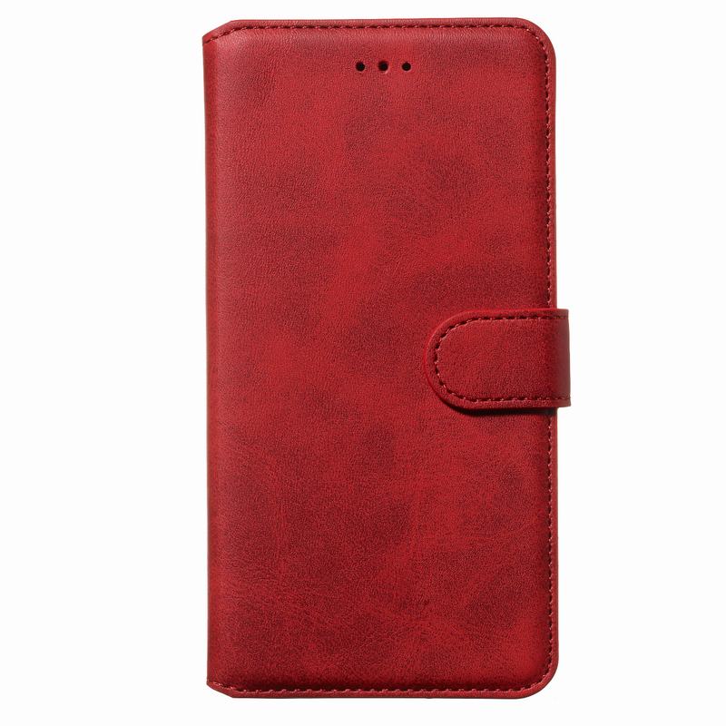 Etui til samsung galaxy  j3 j5 cover covers flip luksus læder vintage magnetiske pung telefontasker til galaxy  j330 j530 coque: Til  j3 2016(j310) / Rød sag