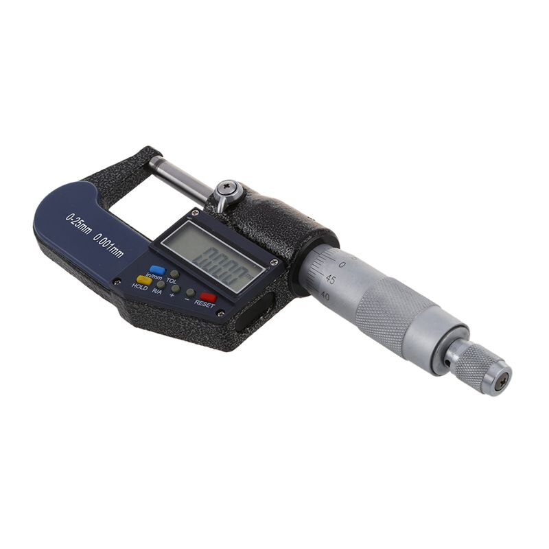 25mm/0.001mm elektroniska digitala mikrometer