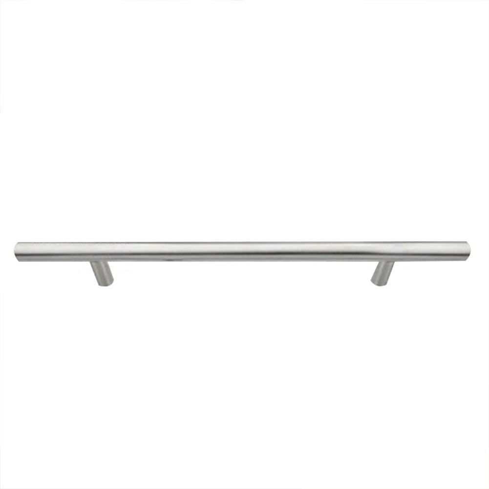 Moderne Runde Bar Leiter ziehen Griff Edelstahl Schiebe Scheune Tür Griff Küche Schrank Schrank T-Bar Tür Griff gebürstet: Beige