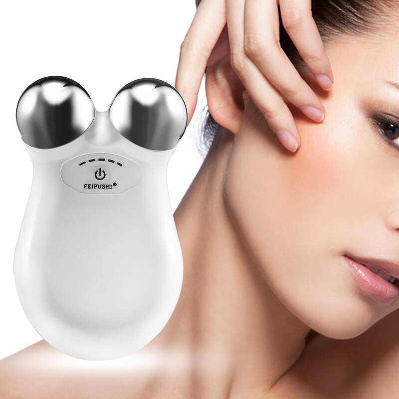Mini Micro-current Face Massager Facial Lifting Skin Tightening Beauty Device Remove Wrinkle Skin Rejuvenation Toning Massage