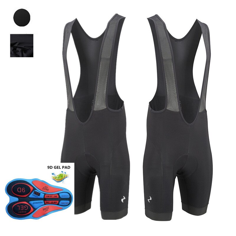 morvelo 9D GEL Silicone Coolmax Pad Bib Road Bike Bicycle Short Breathable Anti-skid 100% Lycra High Elastic Cycling Bib Shorts