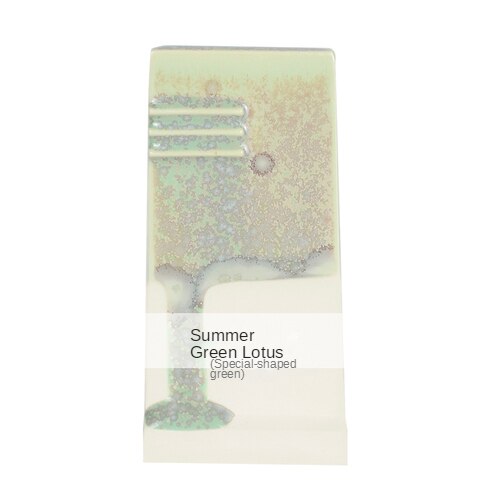 Ceramic Art Ceramic Glaze Crystal Glaze Art Glaze Kiln Change Glaze Medium High Temperature 1200-1270 Degrees 500ml: Summer Green Lotus