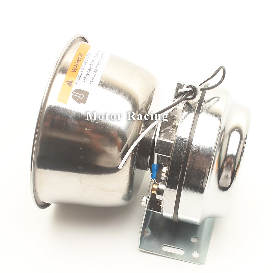 Haut-parleur universel en acier inoxydable 300W, 1 pièce, corne Super forte, sirène de Police, 11 OHM 12V, pour voiture, bateau, Train et camion, alarme