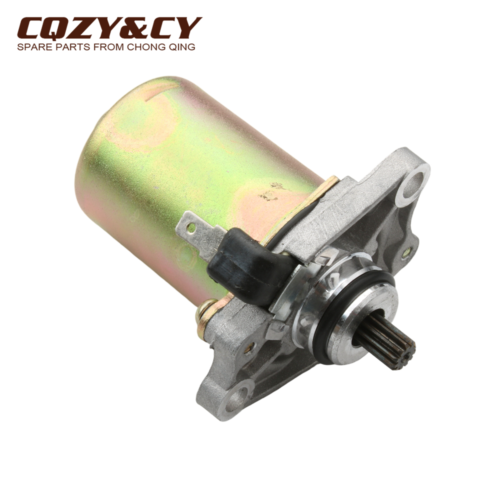 Scooter 11 Tanden Elektrische Startmotor Voor Gilera 50 Dna Easy Moving Ice Runner Runner Sp Stalker Storm Tyfoon 50cc 2T 82530r