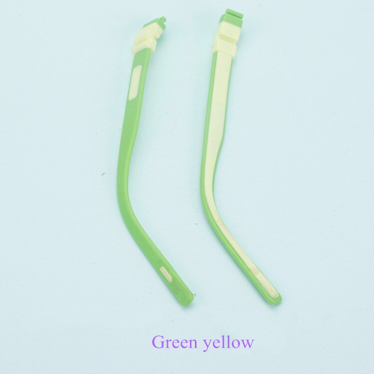 Children&#39;s silicone glasses legs Snap-on color silicone temples pair Multi-color optional Children&#39;s glasses accessories: Pink