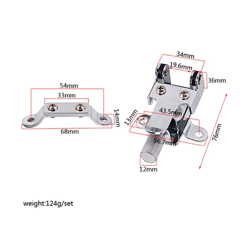 Snare Drum Regulator Drum Wire Strainer Regulator Throw Off Butt End Set Drum Parts