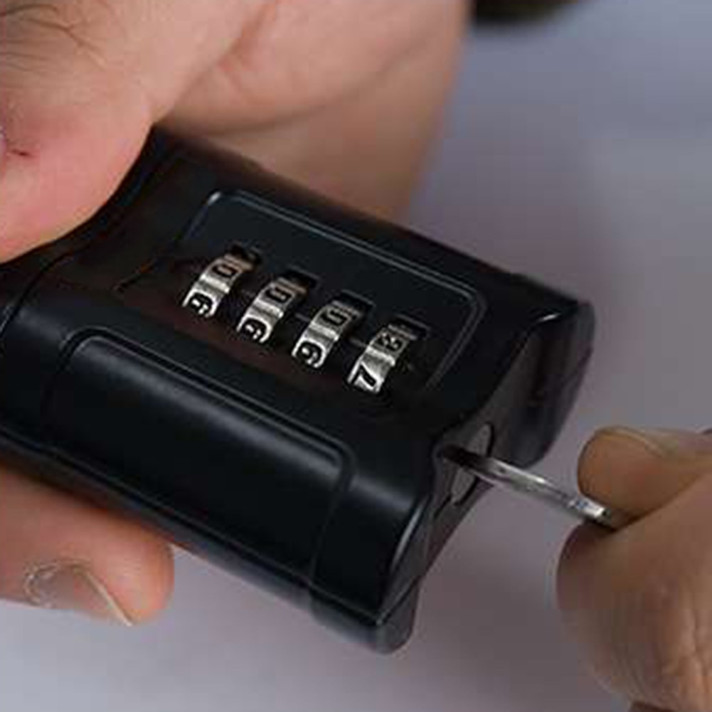 Tamper-proof Waterproof Four-digit Password Combination Code Lock Door Padlock