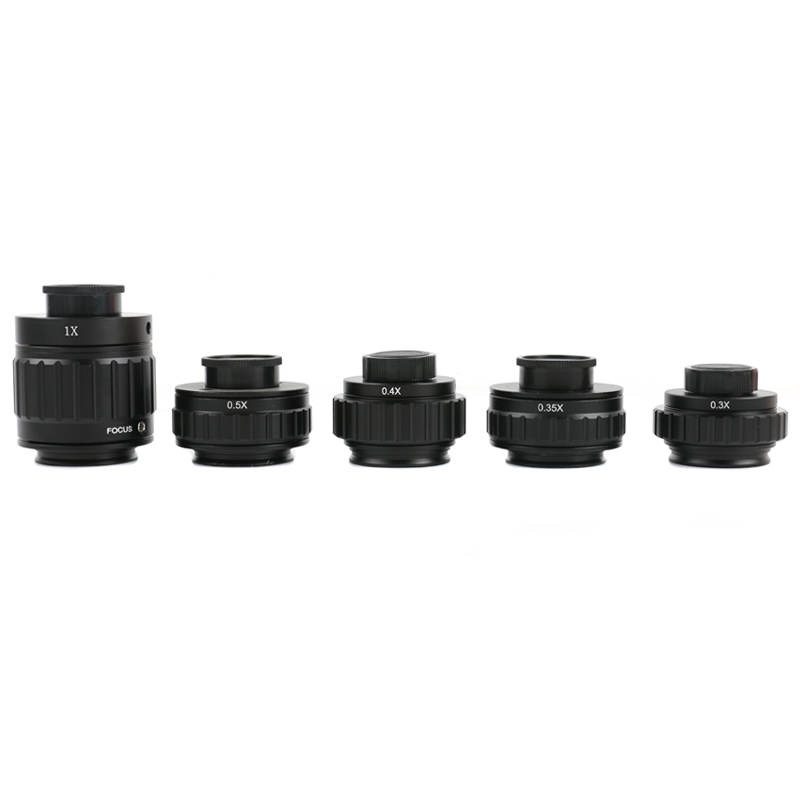 0,3X 0,35X 0,4X 0,5X Adapter Objektiv 38mm Zu C-montieren Stecker 1X Trinokular Stereo Mikroskop Rohr für Digital Kamera Fokussierung
