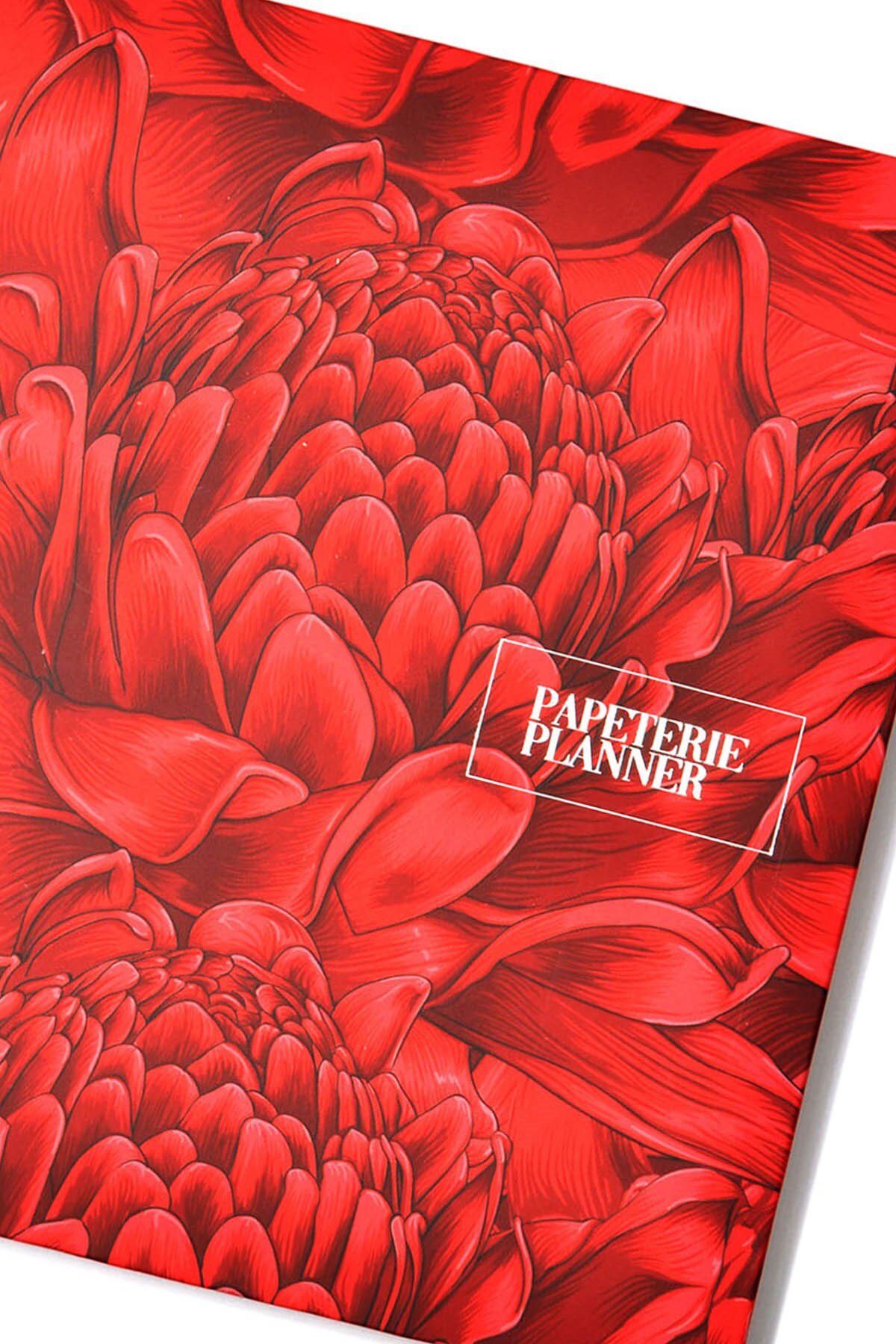 PAPETERIE PLANNER RETRO RED (Undated Organizer)