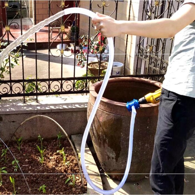 Centrifugal Pump Hand Drill Water Self-Priming Dc Pumping Self-Priming Household Small Pumping Hand Electric Drill Water Pump