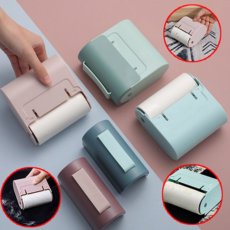 Roller Tearable Haar Kleven Apparaat Te Vervangen Papier Huisdier Haar Kleuring Apparaat Broek Jas Trui Ontharing Apparaat
